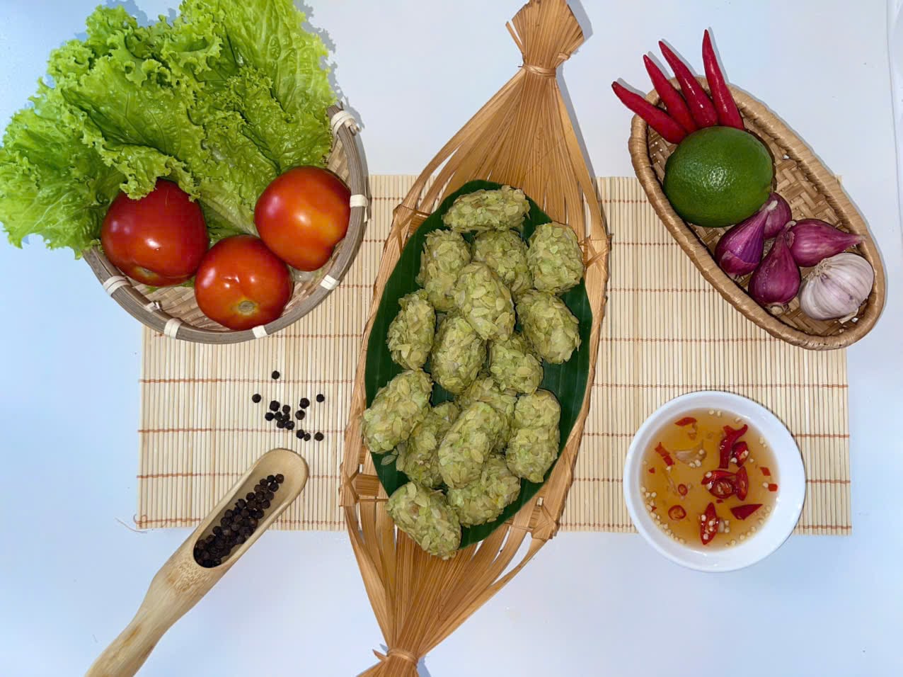 Chả cốm cá mực Nha Trang