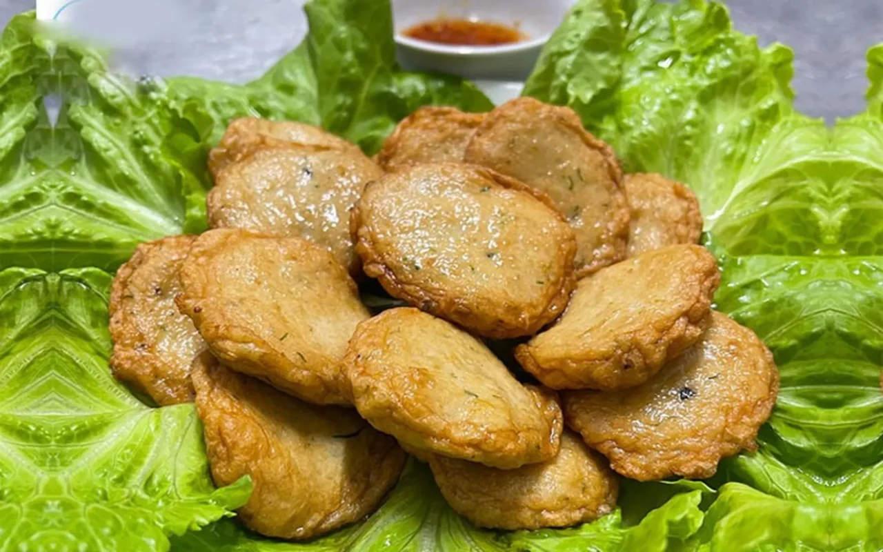 chả cá nồi chiên không dầu