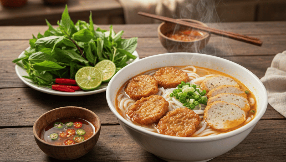 Bun Cha ca Nha Trang chuan vi